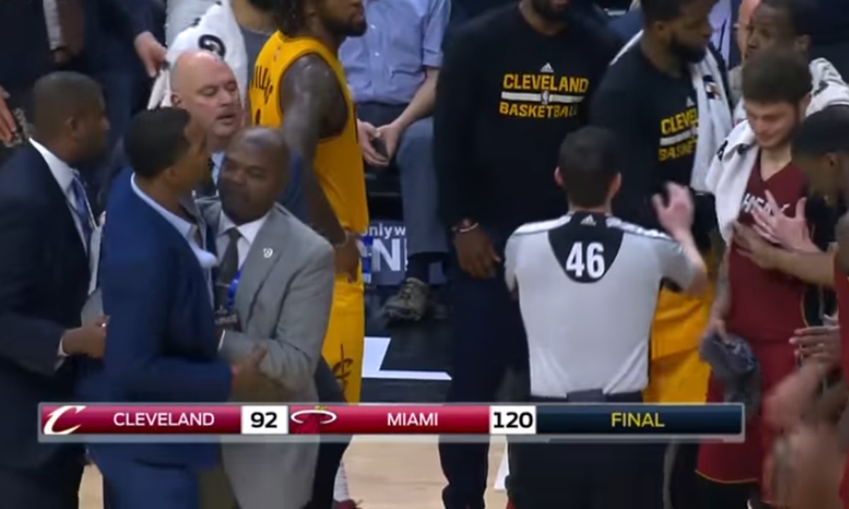 JR Smith + Dion Waiters Shout Match Gets HEATED