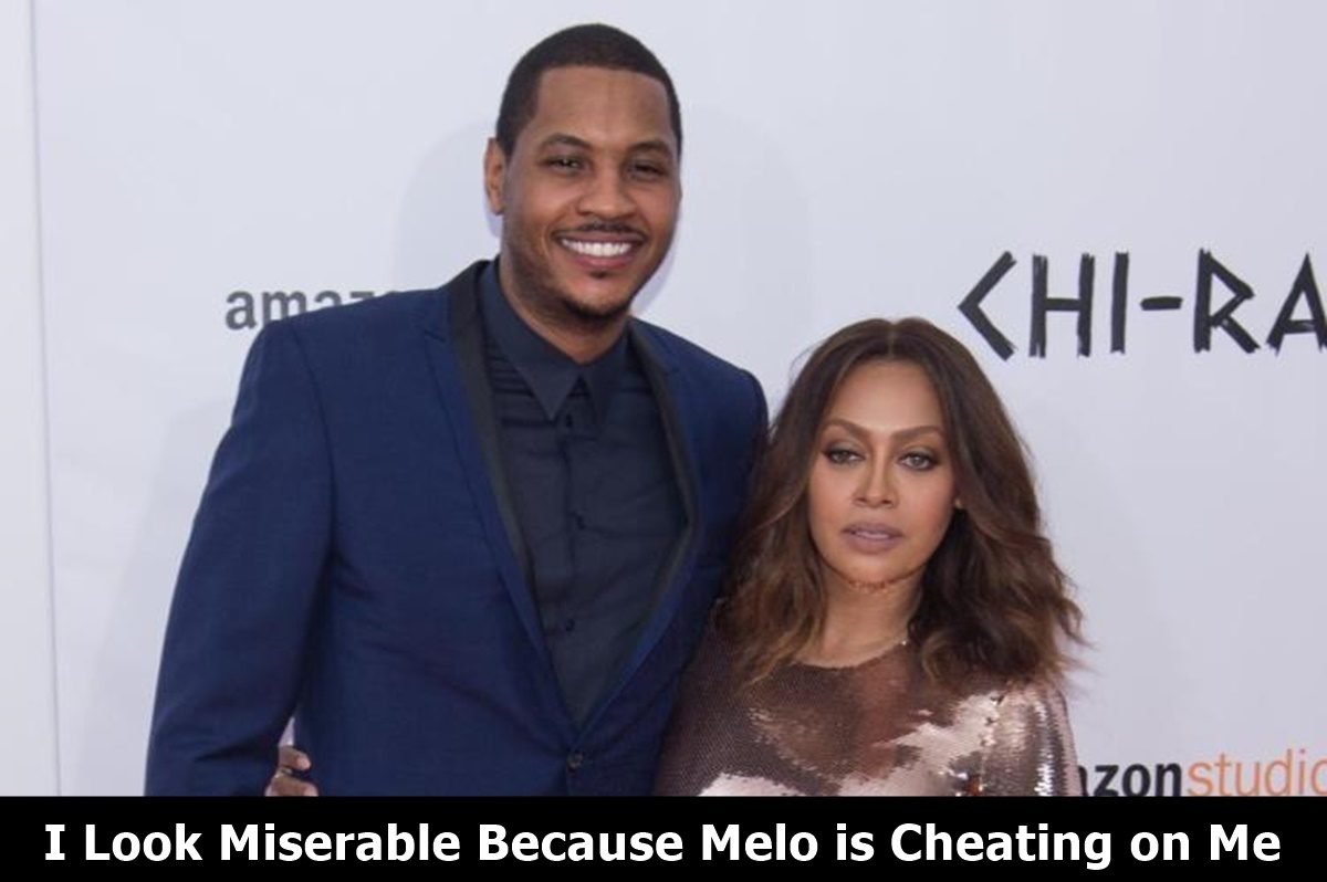 Carmelo Anthony Justifies CHEATING “LaLa is Married, I’m NOT”