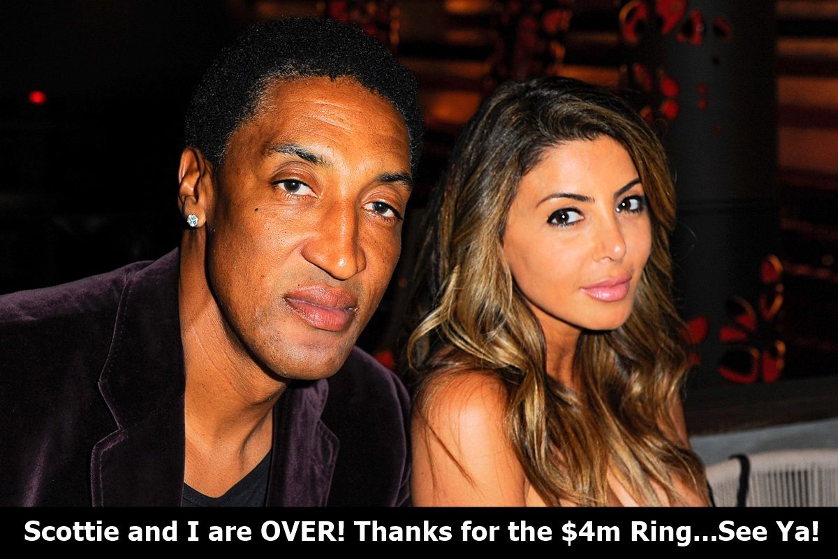 Larsa Pippen $4M Ring NOT Enough To Stay Married to Scottie Pippen