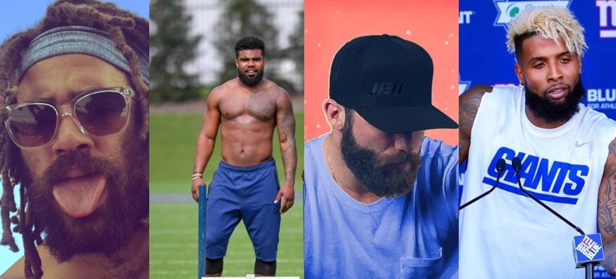 10 Sexiest Abs, Chest, Bods and Bearded NFL Players