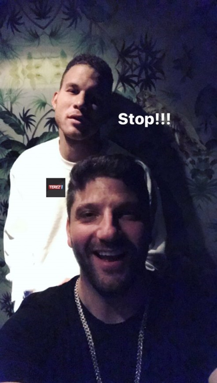 Blake Griffin Spotted with Former MSG CEO Hank Ratner Son