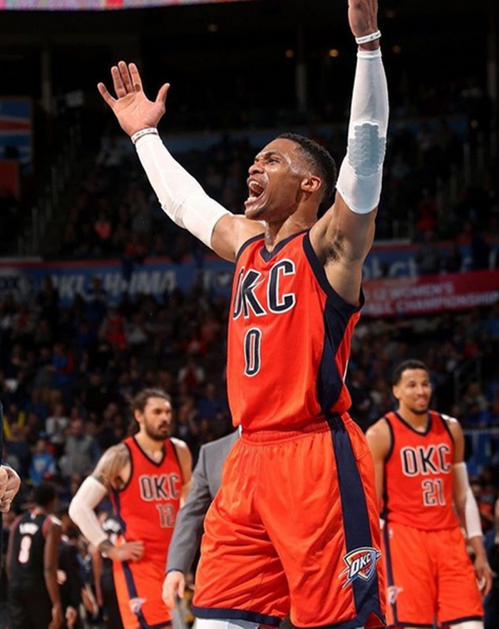 Russell Westbrook Takes Petty Shots at Paul George