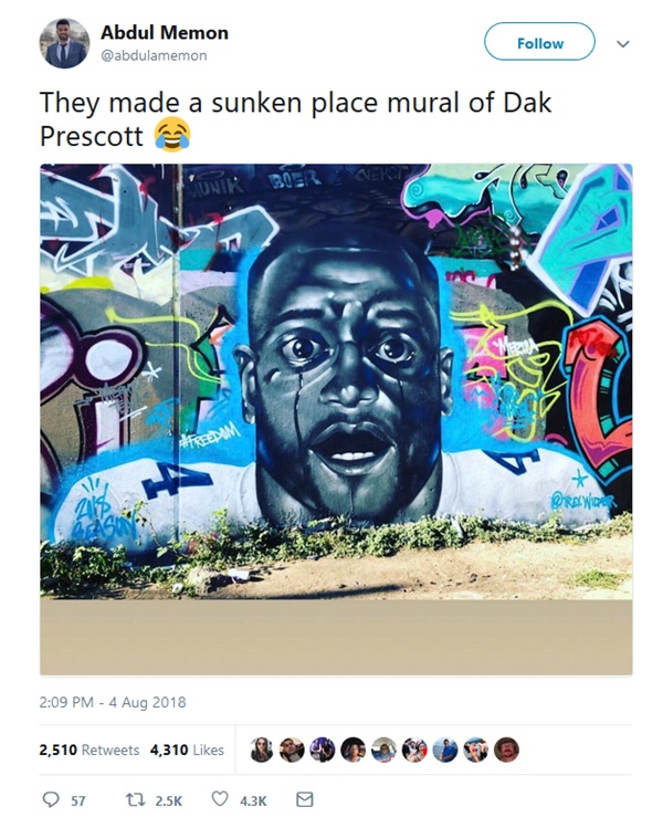 Dak Prescott in The Sunken Place; Ice Cube Defends QB