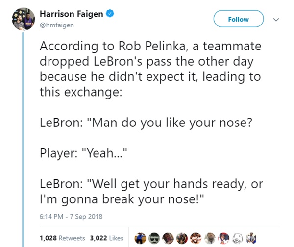 Did LeBron James Threaten to Break His Teammates Nose?