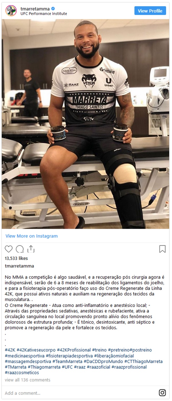 Thiago Santos Believes He Beat Jon Jones + Wants Rematch