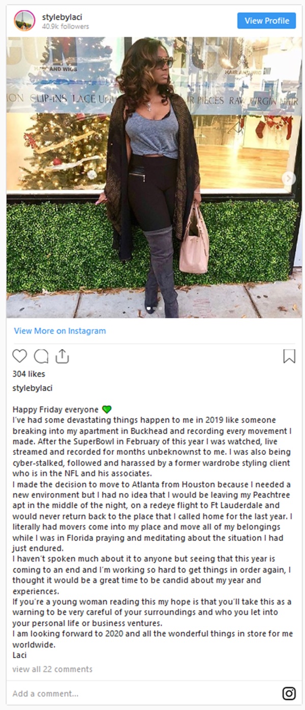 Seahawks DE Jadeveon Clowney Baby Mom Accused of Stalking + STD’s By IG Model