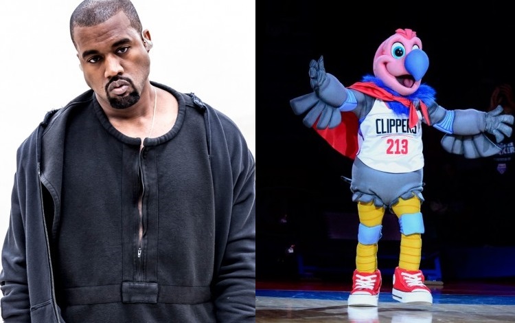 Kanye West Want To Redesign LA Clippers Mascot