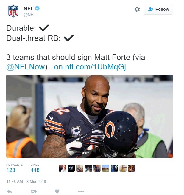 Green Bay Packers Matt Forte