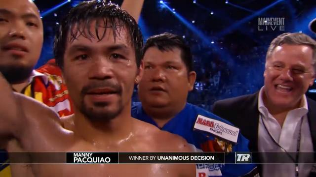 Manny Pacquiao Retires After Beating Timothy Bradley