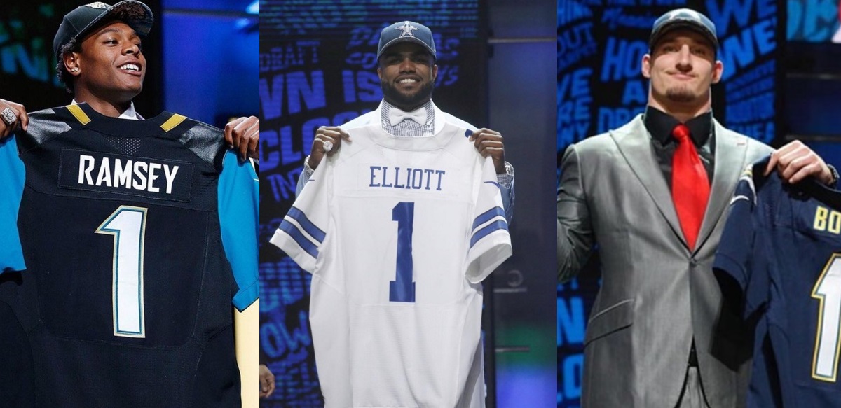 The 2016 NFL Draft First Round Picks Go To...