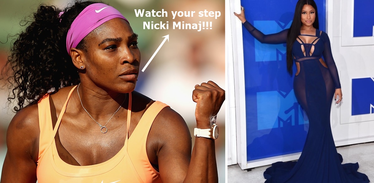Serena Williams SHUTS DOWN Nicki Minaj