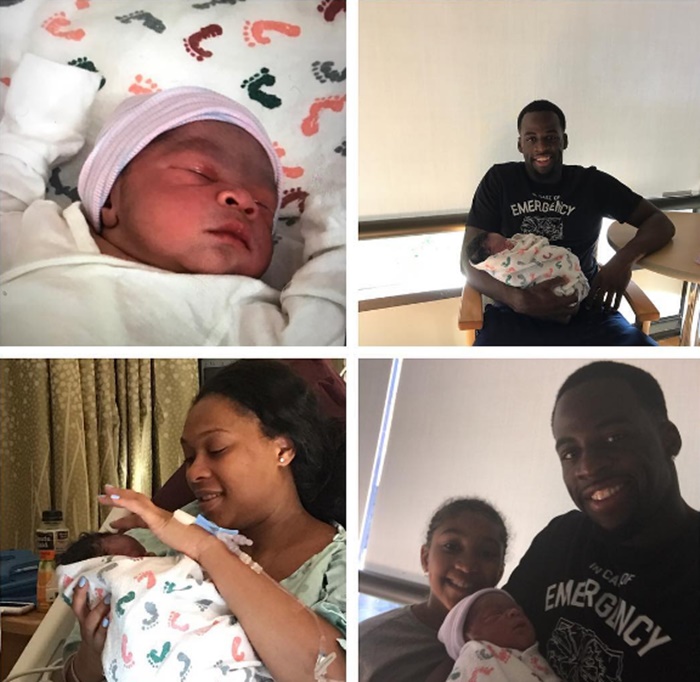 Warriors Draymond Green Welcomes New Baby Boy
