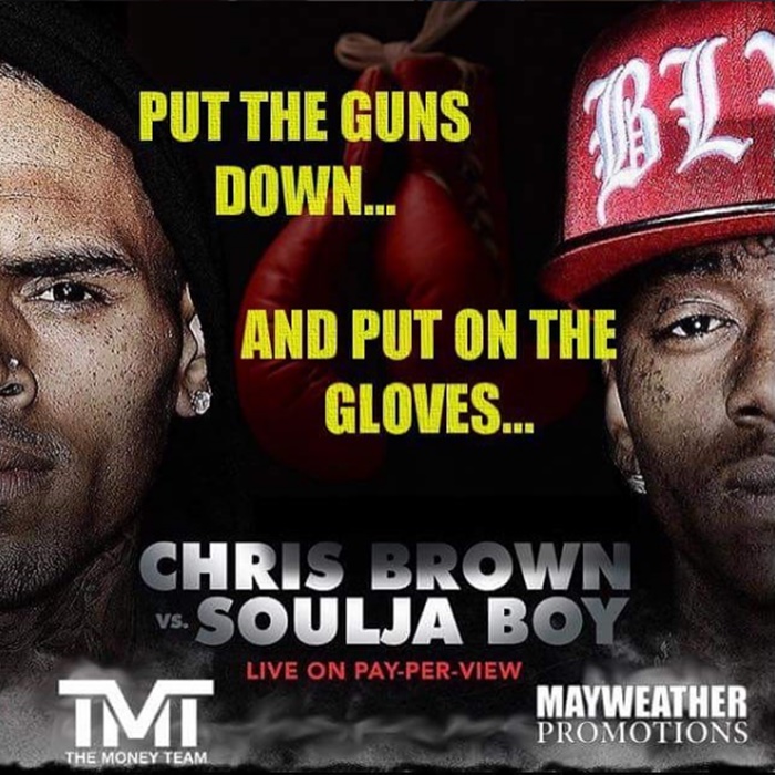 Chris Brown vs Soulja Boy 