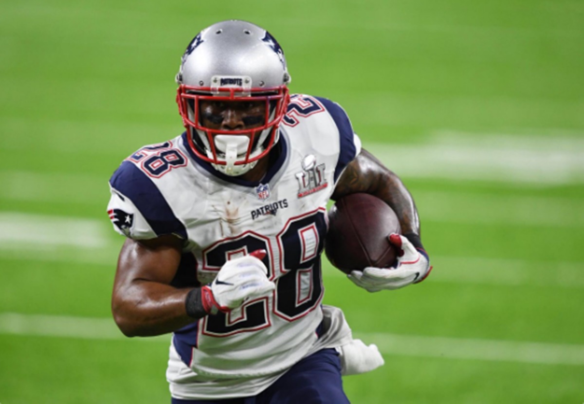 Patriots James White Game-Winning Football Missing