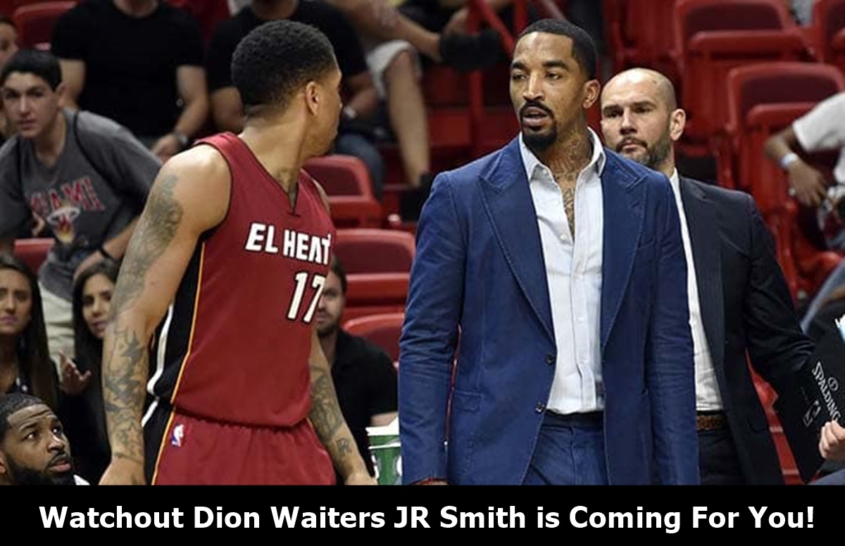 JR Smith + Dion Waiters Shout Match Gets HEATED