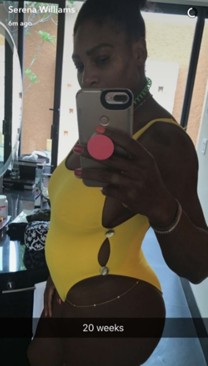Serena Williams 20 Weeks Pregnant