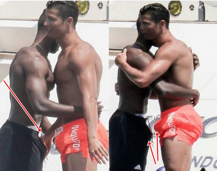 Cristiano Ronaldo is still the center of gay rumors.