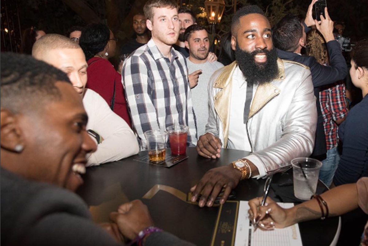 James Harden Gets Down Partying Like Johnny Manziel
