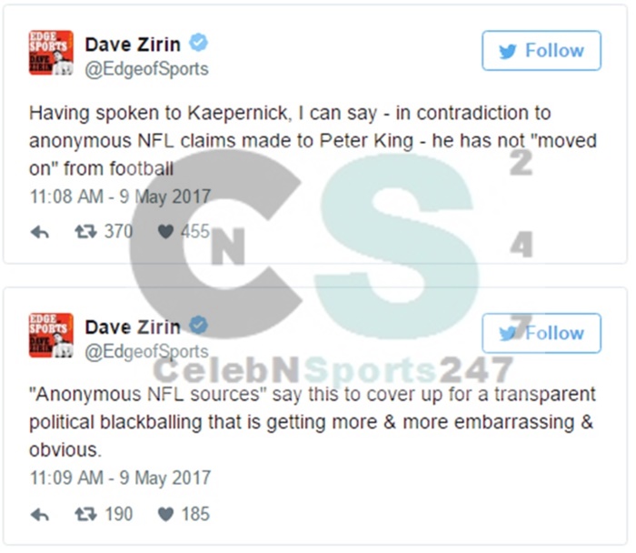 NFL Blackballing Colin Kaepernick For Standing Up For Black Rights