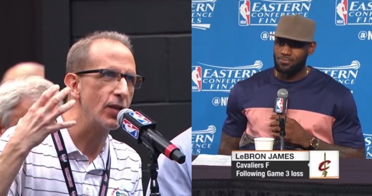 LeBron James LASHES Out at Reporter