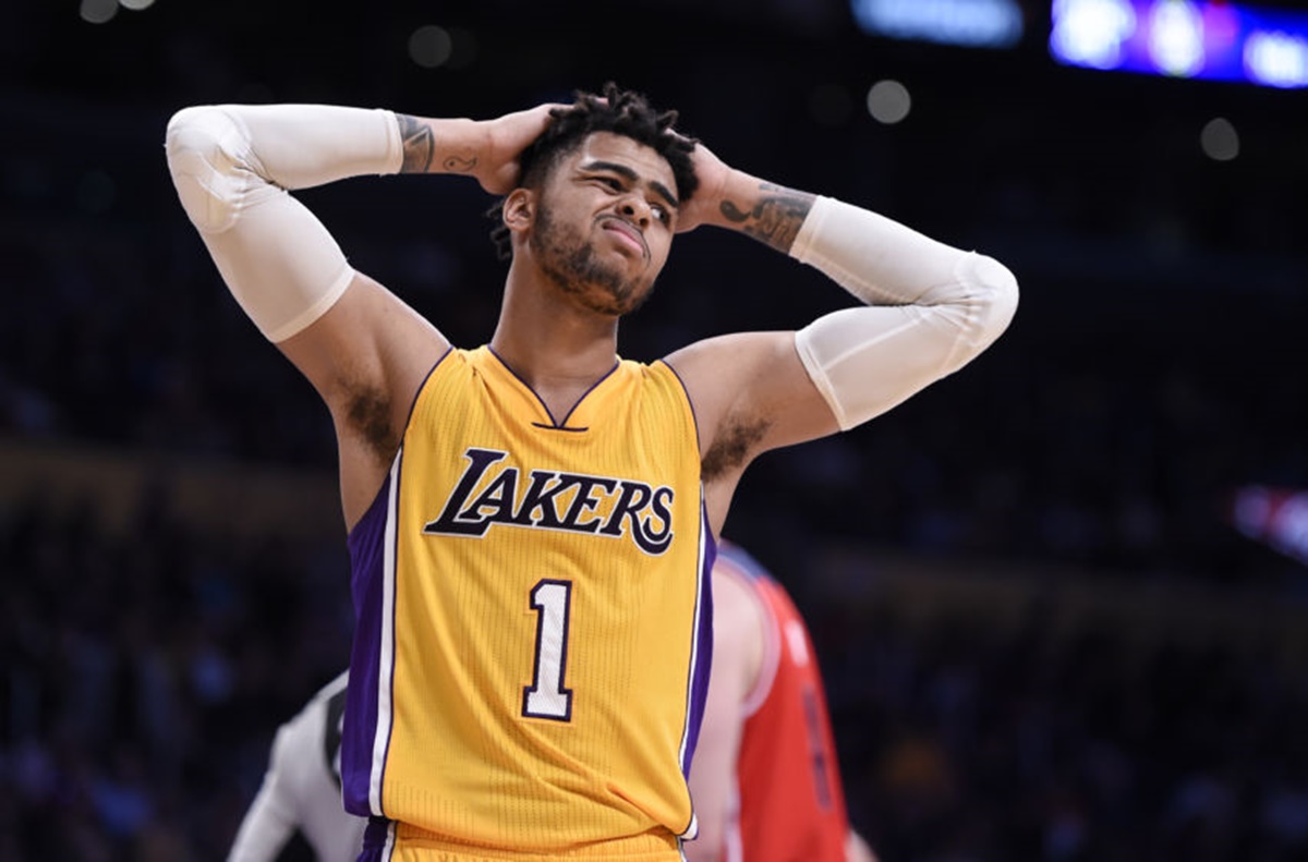 Magic Johnson Weighs In on D’Angelo Russell Exit