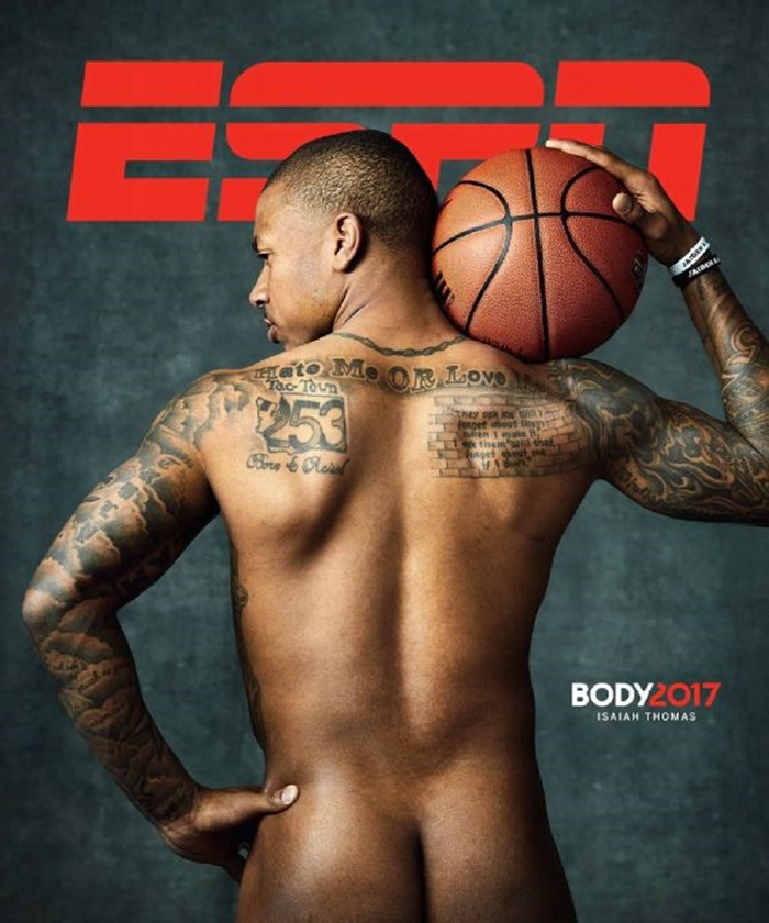 Isaiah Thomas Is Buttastic in ESPN Magazine’s Body Issue 2017