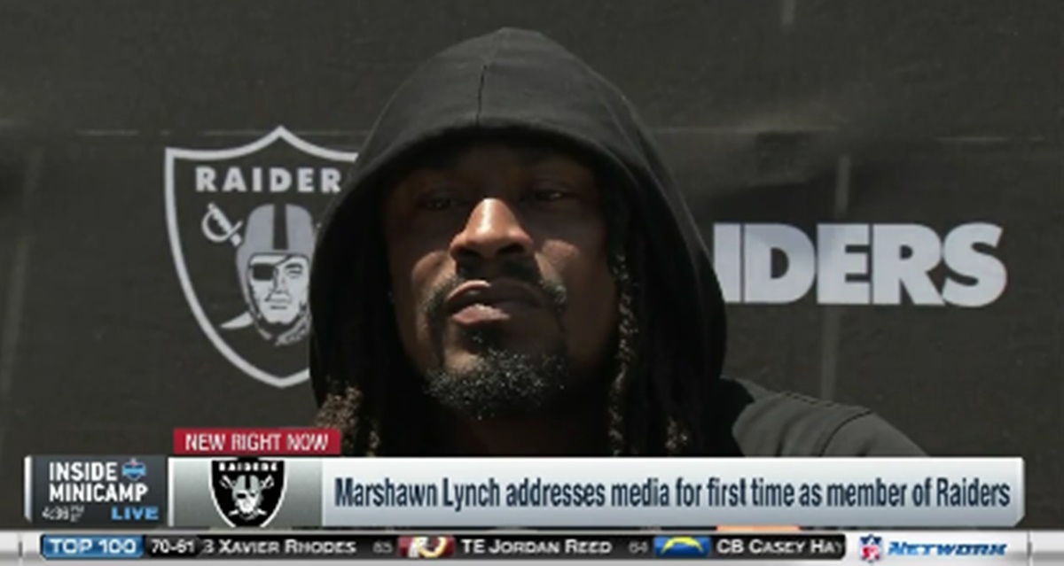 Marshawn Lynch Potty Mouth Causes 7-second tape-delay