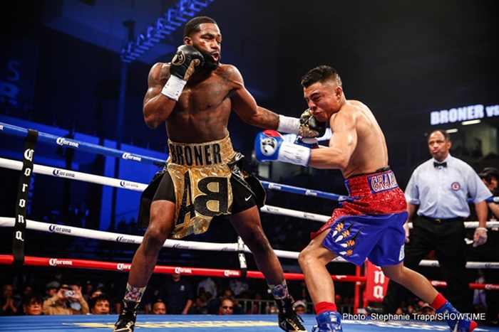 Mikey Garcia Worked Broner; Adrien Promises Comeback