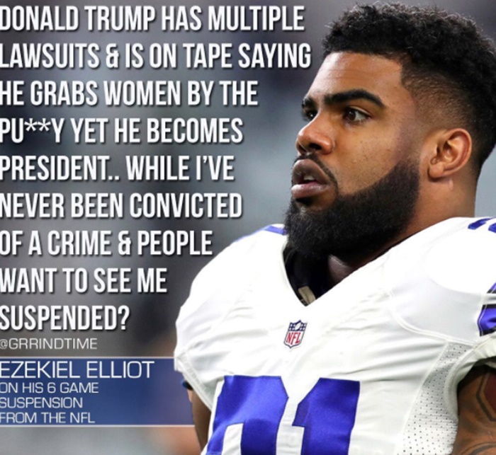 Ezekiel Elliott Surprised and Disappointed By NFL