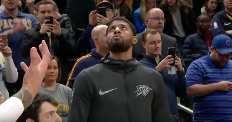 Paul George Booed in Indiana; Yeah They NOT Feeling Him