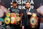 Anthony Joshua is The Favorite Over Joseph Parker