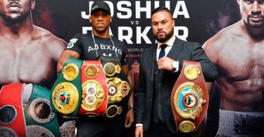 Anthony Joshua is The Favorite Over Joseph Parker