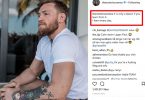 Conor McGregor Responds To Last Weeks Arrest