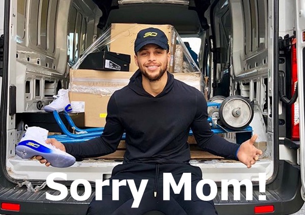 Sonya Curry NOT Pleased with Steph Curry Potty-Mouthed Antics