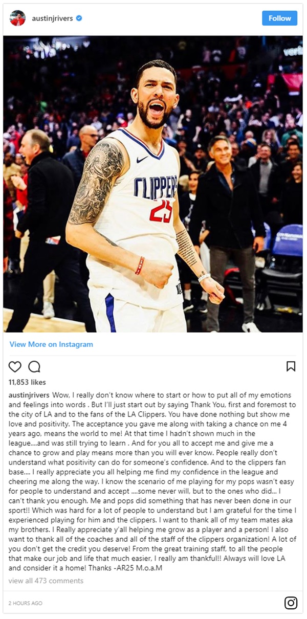 Doc Rivers Trades Son to Wizards; Austin Rivers Responds