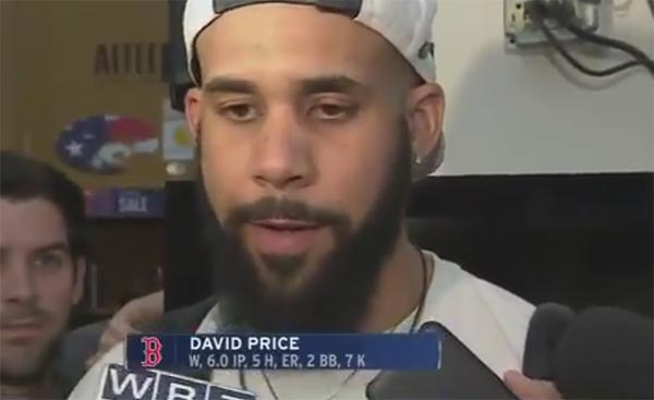 David Price Walks Out Of Awkward Interview