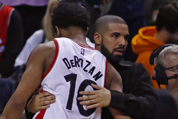 DeMar DeRozan Comforted By Drake?