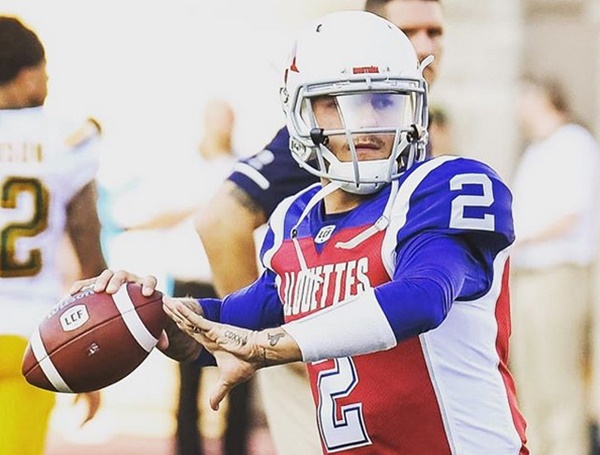 Johnny Manzel Admits 'Football is Humbling' After Disastrous CFL Debut