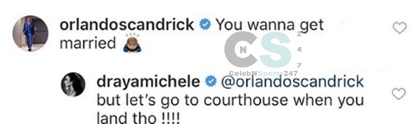 Orlando Scandrick Finally Gets Yes to Marriage From Draya Michele