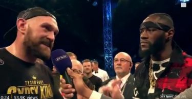 BOXING: Tyson Fury gets Deontay Wilder's Belt; Fury vs Wilder videos