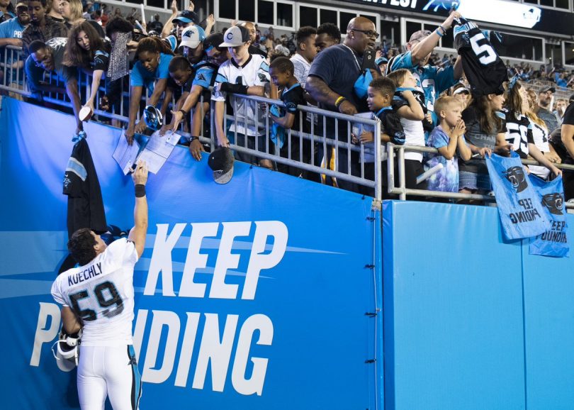 Cam Newton Gives Panthers Fans Some Razzle Dazzle