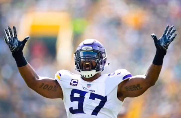 Vikings Coach Covers for Everson Griffen Threatening To Shoot Someone