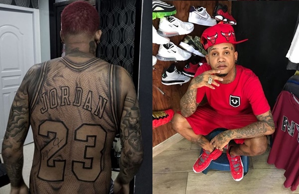 Michael Jordan-obsessed fan gets 23 jersey tattoo across entire back, News