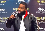 Adrien Broner Pissed When Asked About Floyd Mayweather