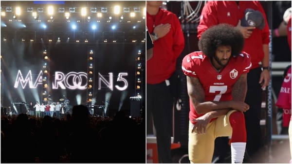 Thousands Sign Maroon 5 Petition in Support Kaepernick