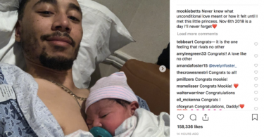 Red Sox Mookie Betts Welcomes Baby Girl