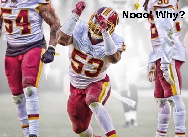 Redskins Linebacker Zach Brown Exposed by IG THOT