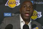 Magic Johnson Steps Down as Lakers President