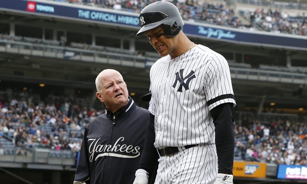 Aaron Judge Joins Growing IL List with 'Significant' Oblique Strain