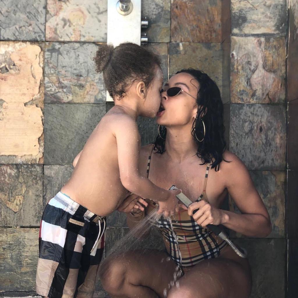 Orlando Scandrick Fiance Draya Michele Open-Mouth Kissing Son Sparks Controversy